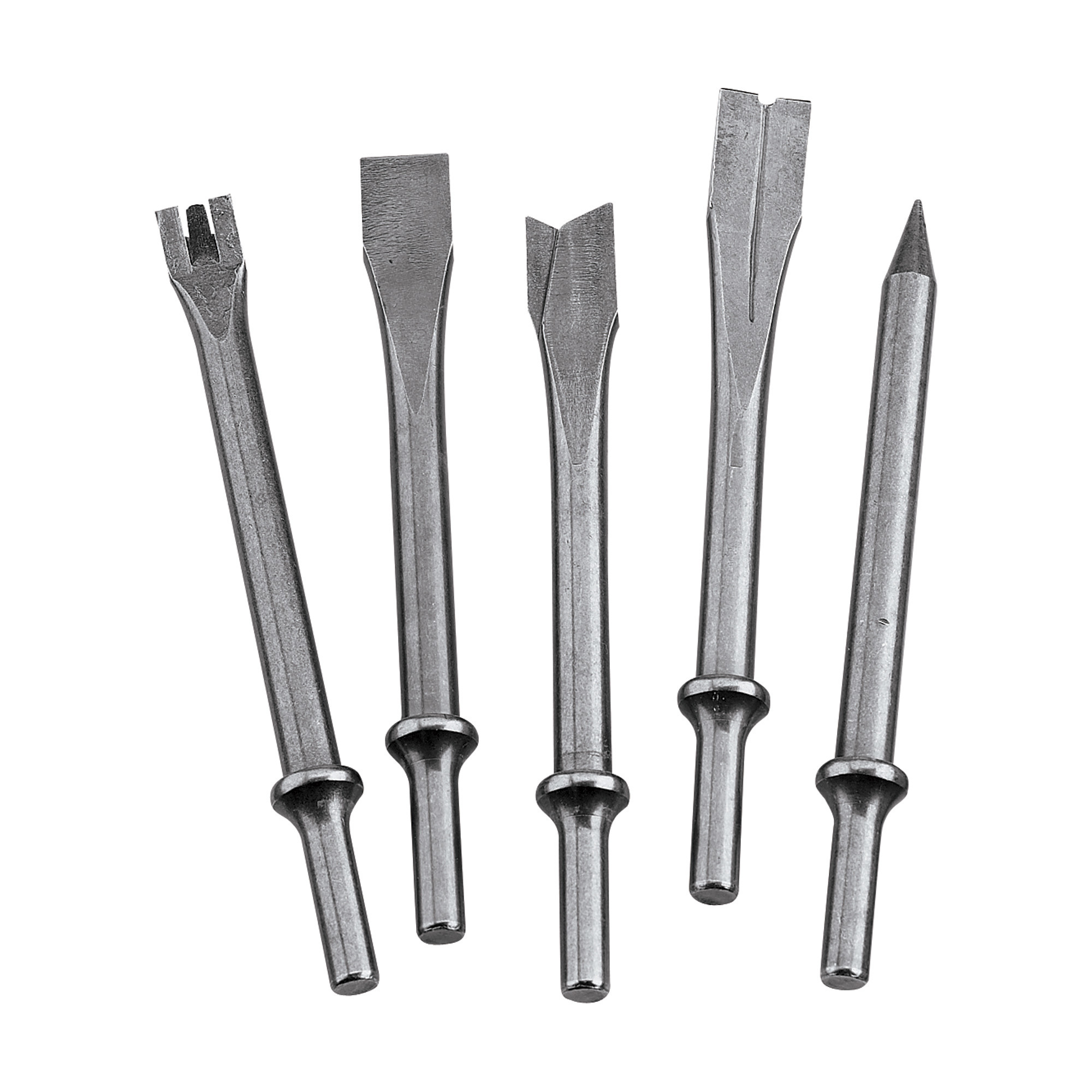 Ingersoll Rand Air Chisels, 5Pc. Set, Model# 9500